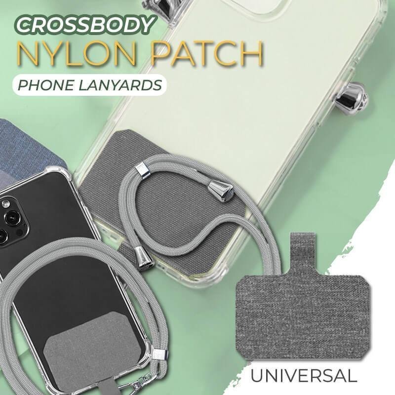 (🔥HOT SALE - SAVE 49% OFF) Universal Crossbody Nylon Patch Phone Lanyards-Buy 5 Get Extra 20% OFF