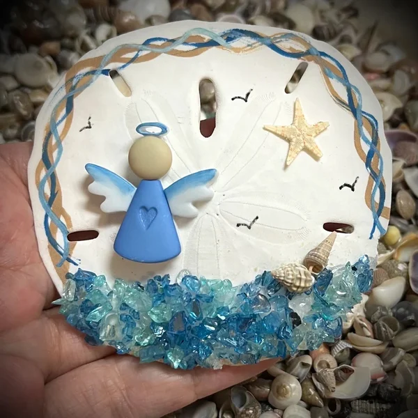 🎄🎅Christmas Presale - 49% -🎉Handmade Sand Dollar Ornament（BUY MORE SAVE MORE)