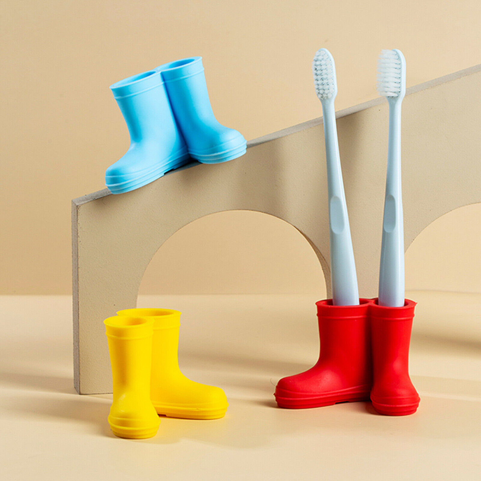 (🎄Christmas Hot Sale-49% Off) Rain Boots Themed Toothbrush Holder