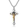 🔥ST.Benedict Protection Cross Power Pendant Necklace