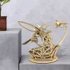 🐦3D Wooden Mechanical Hummingbird