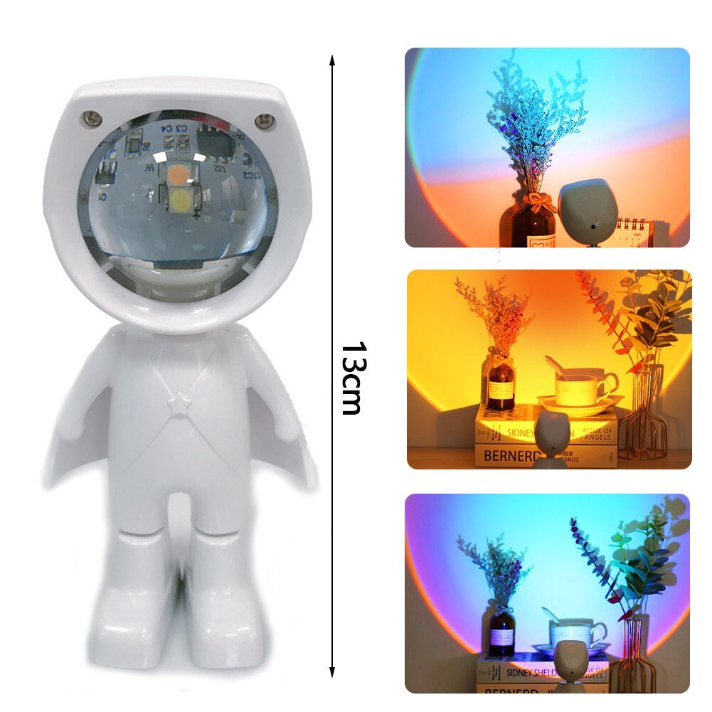 (🔥LAST DAY PROMOTION - SAVE 49% OFF) Astronaut Sunset Light Projector 🎁BUY 2 GET 1 FREE