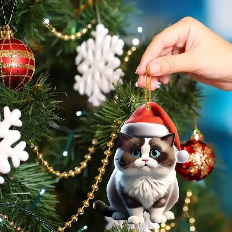 🐾🎄Christmas Cat Ornaments🐱