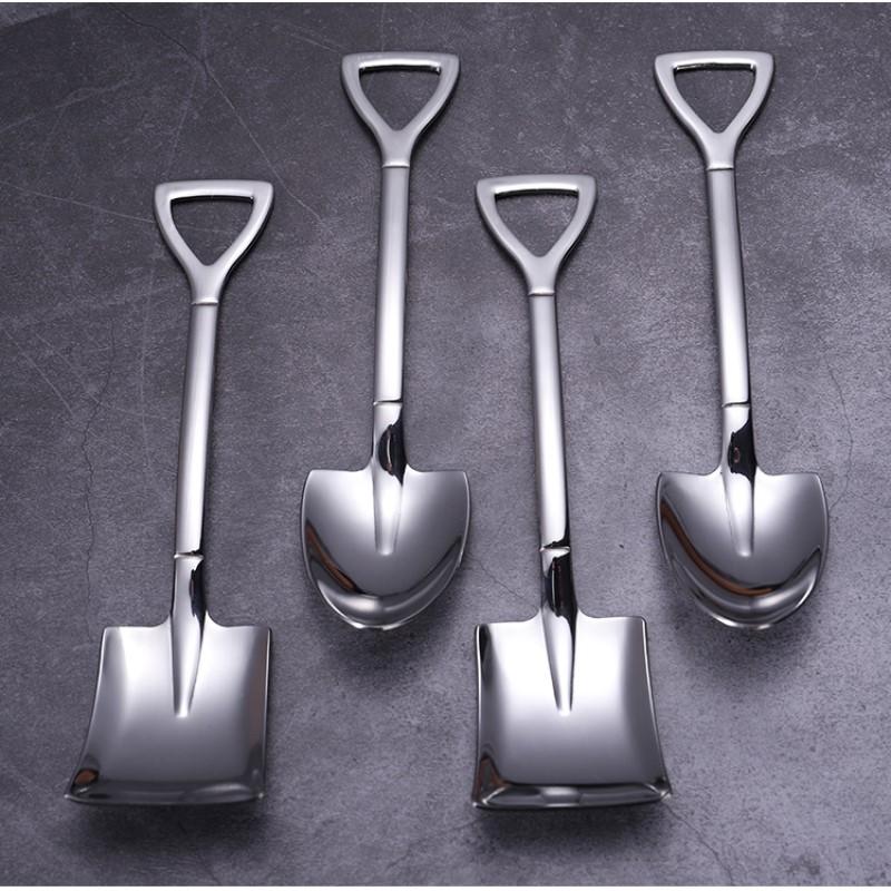 (Christmas Big Sale!- 50% OFF)Stainless Steel Shovel Spoon | 2PC Set