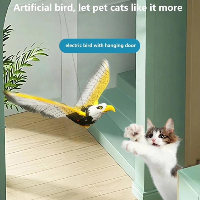 The best gift for cats🔥-Simulation Bird Interactive Cat Toy for Indoor Cats(BUY MORE SAVE MORE)