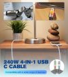 240W 4-IN-1 USBC CABLE