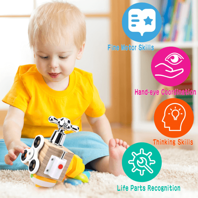 🎁Last Day Promotion- SAVE 70%🎉Montessori Busy Cube-Buy 2 Free VIP Shipping