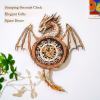 🔥Last Day 49% OFF - Ancient Dragon 3D Wooden Puzzle Clock DIY Craft Kit🐉