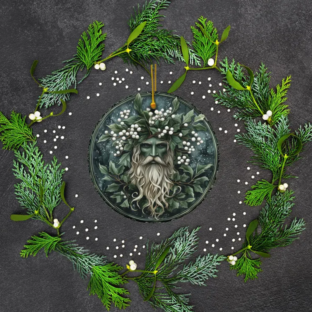 Pagan Yule Ornament