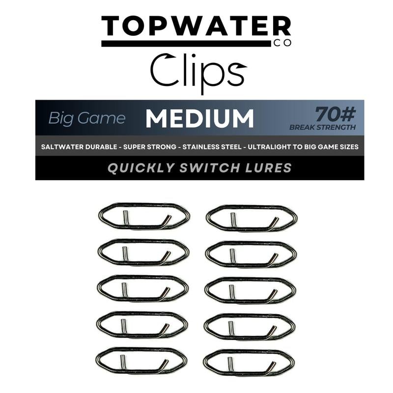 🎉Letzter Tag 49% Rabatt🔥Topwater Co Speed-Clips🐟