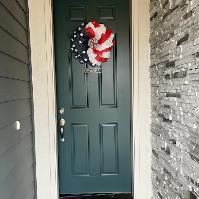 🔥Handmade American Patriot Wreath