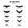 🎁TikTok Last Day Sale - 70% OFF✨Halloween 3D Lighted Bats