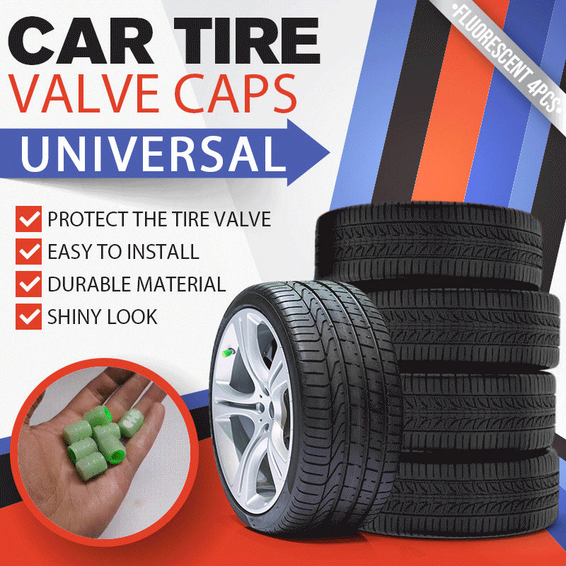 🚘️Fluorescent Tire Valve Caps(🥰BUY 4 GET 8 FOR FREE && FREE SHIPPING🥰)