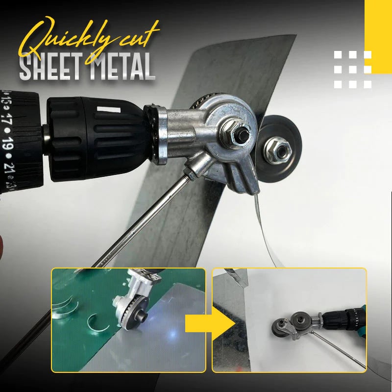 (Last Day Promotion 50% OFF) Electric Drill Plate Cutter - Buy 2 Get Extra 10% Off & Free Shipping