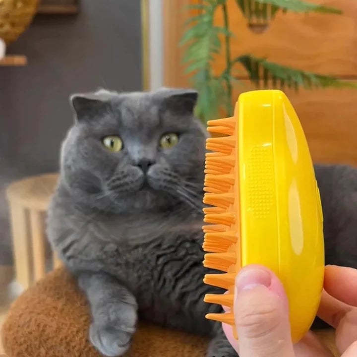 😻 HOT SALE 😻  Steamy Cat Brush