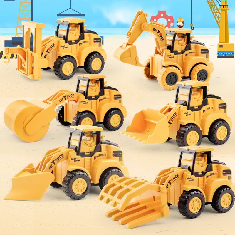 ⏰Only $9.99🎁Press & Go Engineering Car Toys