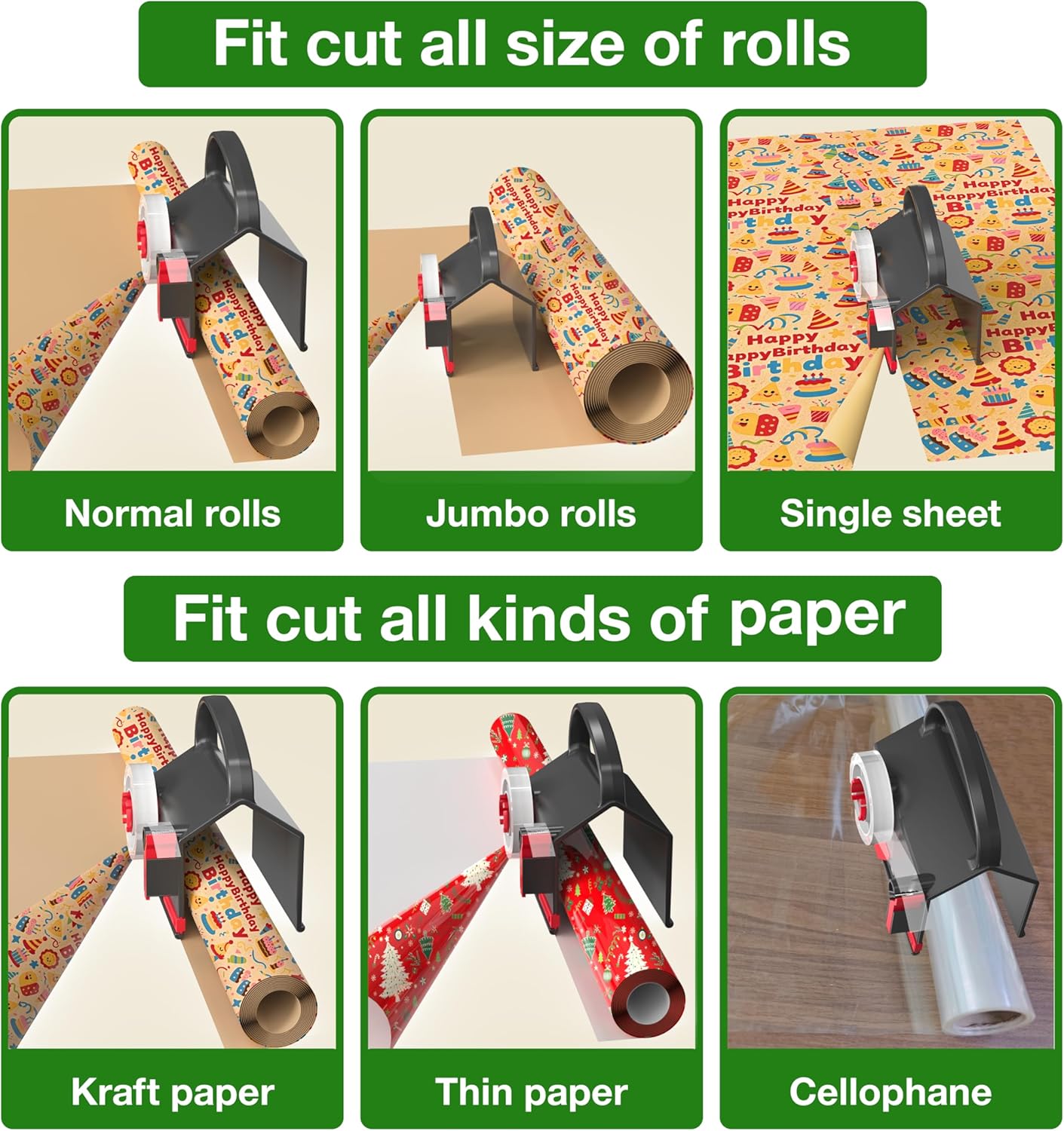 🔥Last Day Promotion 50% OFF🔥Wrapping Paper Cutter