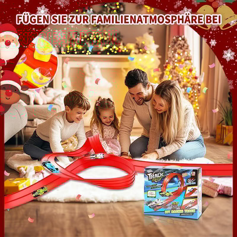 🔥Letzter Tag Verkauf 49% Rabatt🎁 Weihnachten 2025 Überraschungsgeschenk: DIY flexibles Rennbahn-Spielzeug 🚗