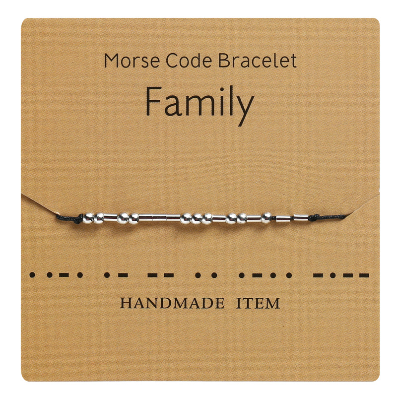 (Hot Sale-Save 50% OFF) Morse Code Bracelet