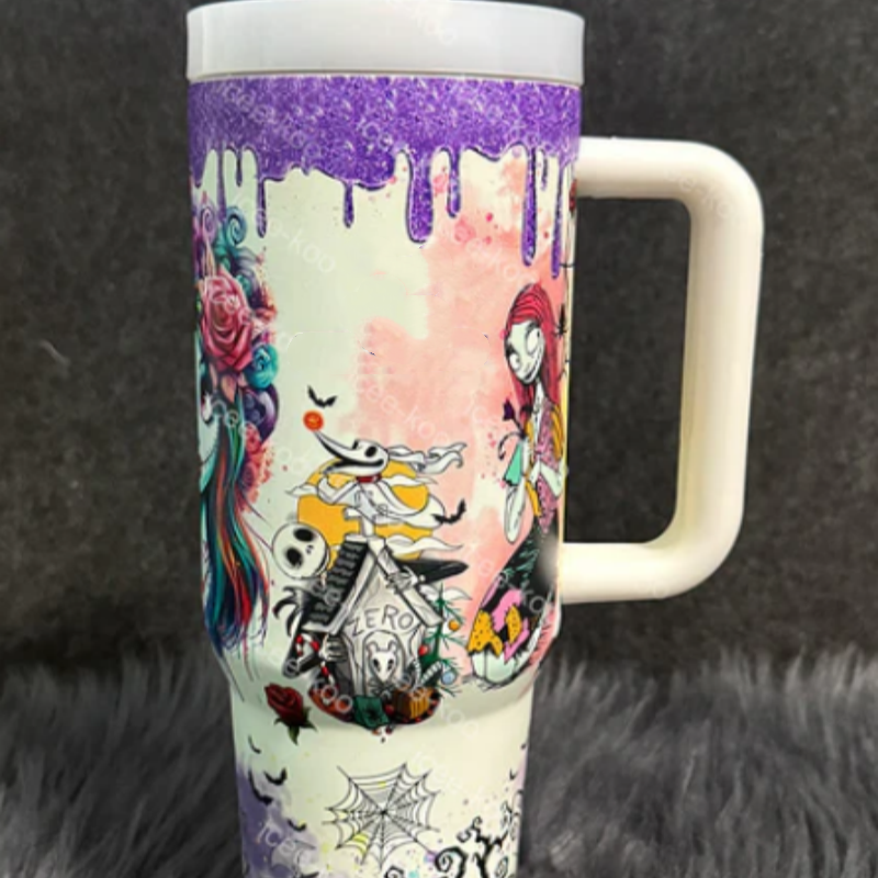 🔥Last Day Promotion 50% OFF🔥Halloween Glow-in-the-Dark Insulated Tumbler
