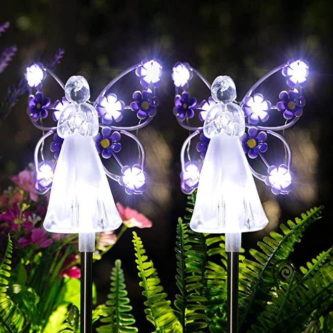 (🔥Last Day Promotion 50% OFF) 👼Waterproof  Solar Angel lights