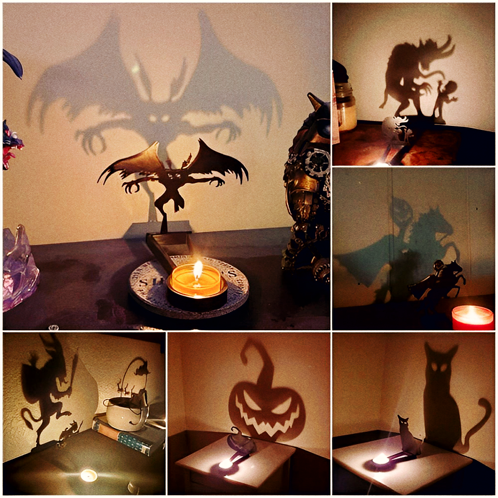 👻2024 Halloween New 11 Devil's Shadow Candelabra