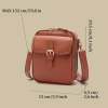 🔥LETZTER TAG: 50 % RABATT – 2025 Upgrade Vintage Diebstahlsichere Crossbody-Tasche