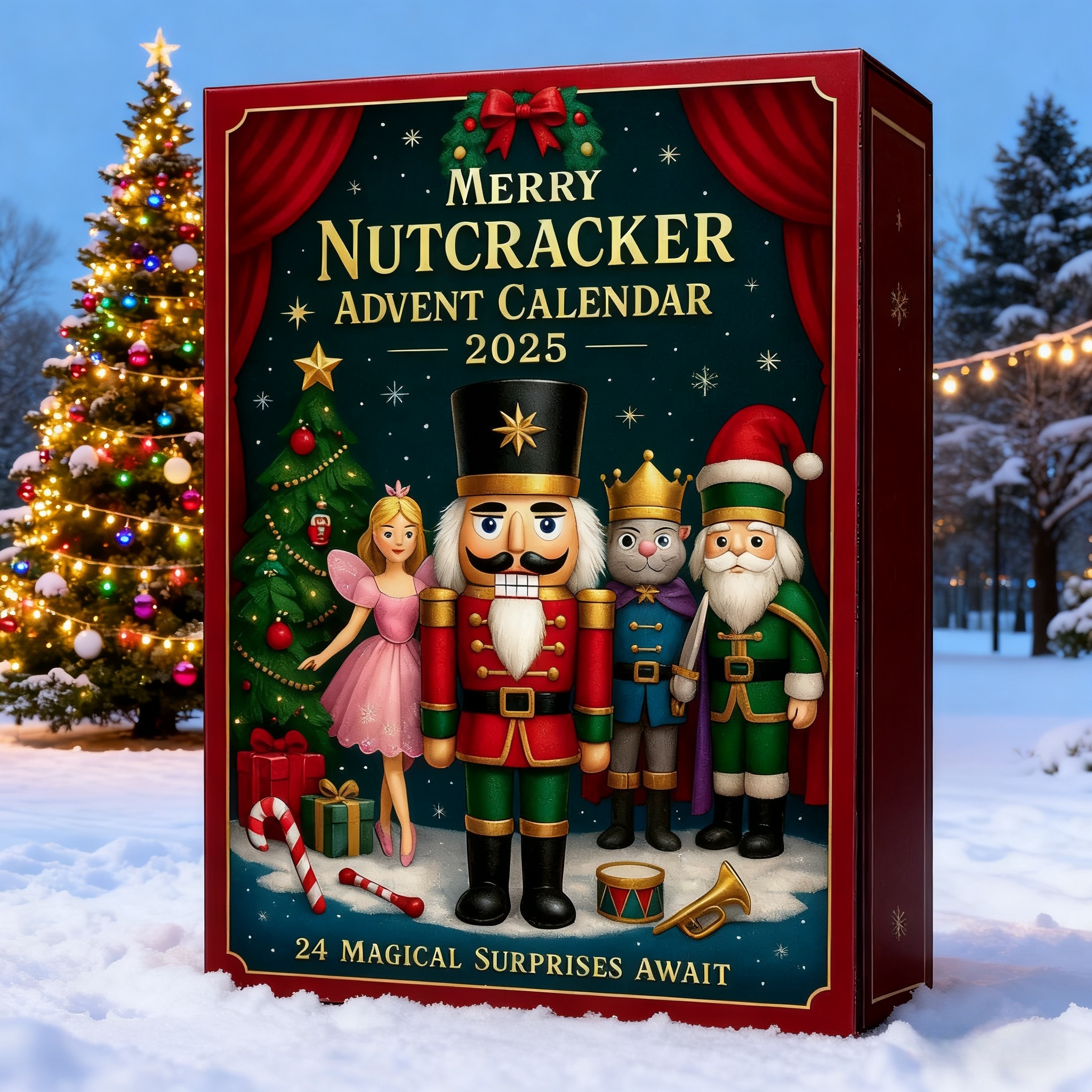 🔥Last Day 50% OFF -🎄Merry Nutcracker Advent Calendar 2025
