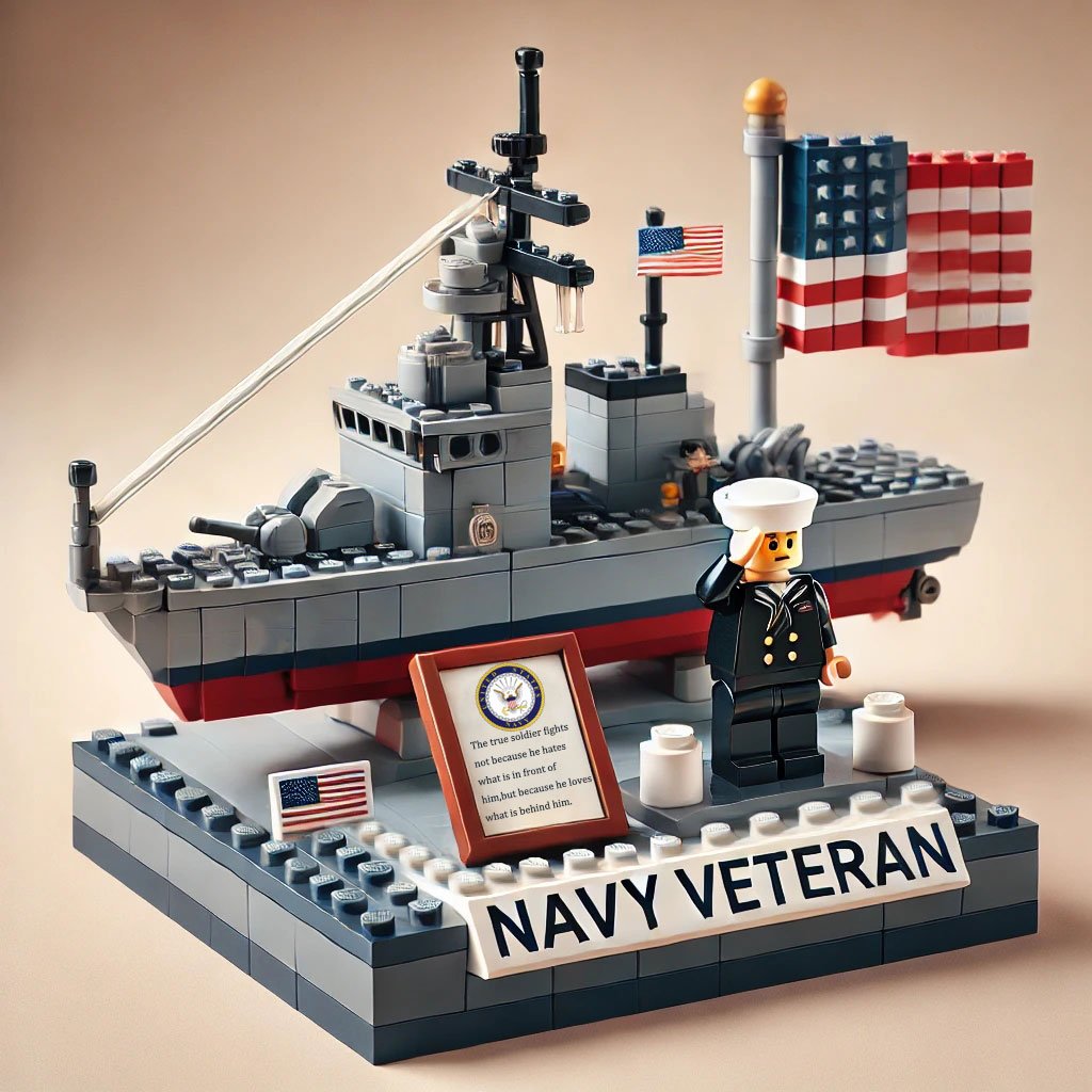 LAST DAY SALE🔥Veteran Tribute Blocks-Buy 2 Free Shipping