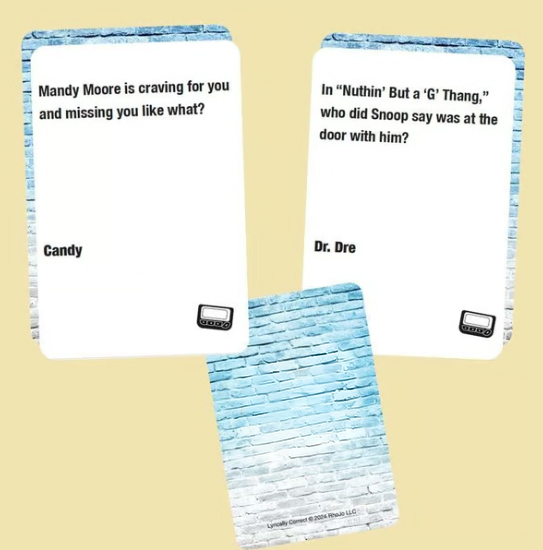 🎁TikTok Last Day Sale - 70% OFF🎶Lyrically Correct Pop Quiz 90s & 2000s Edition Music Trivia Game