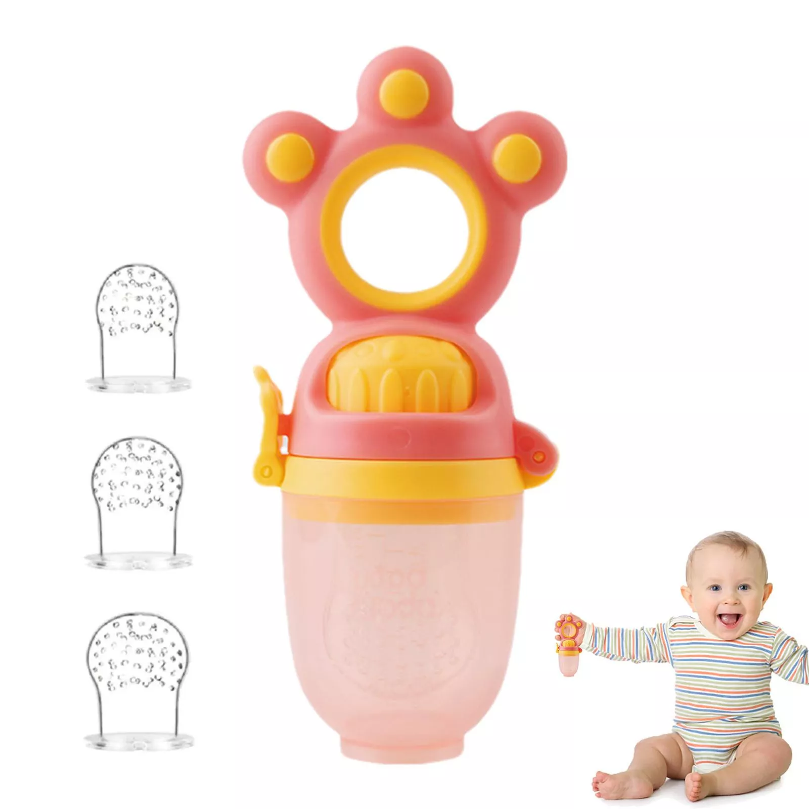 (🔥2025 NEW YEAR SALE - 50% OFF) Baby Food Feeder, 🔥Buy 2 Get 1 Free