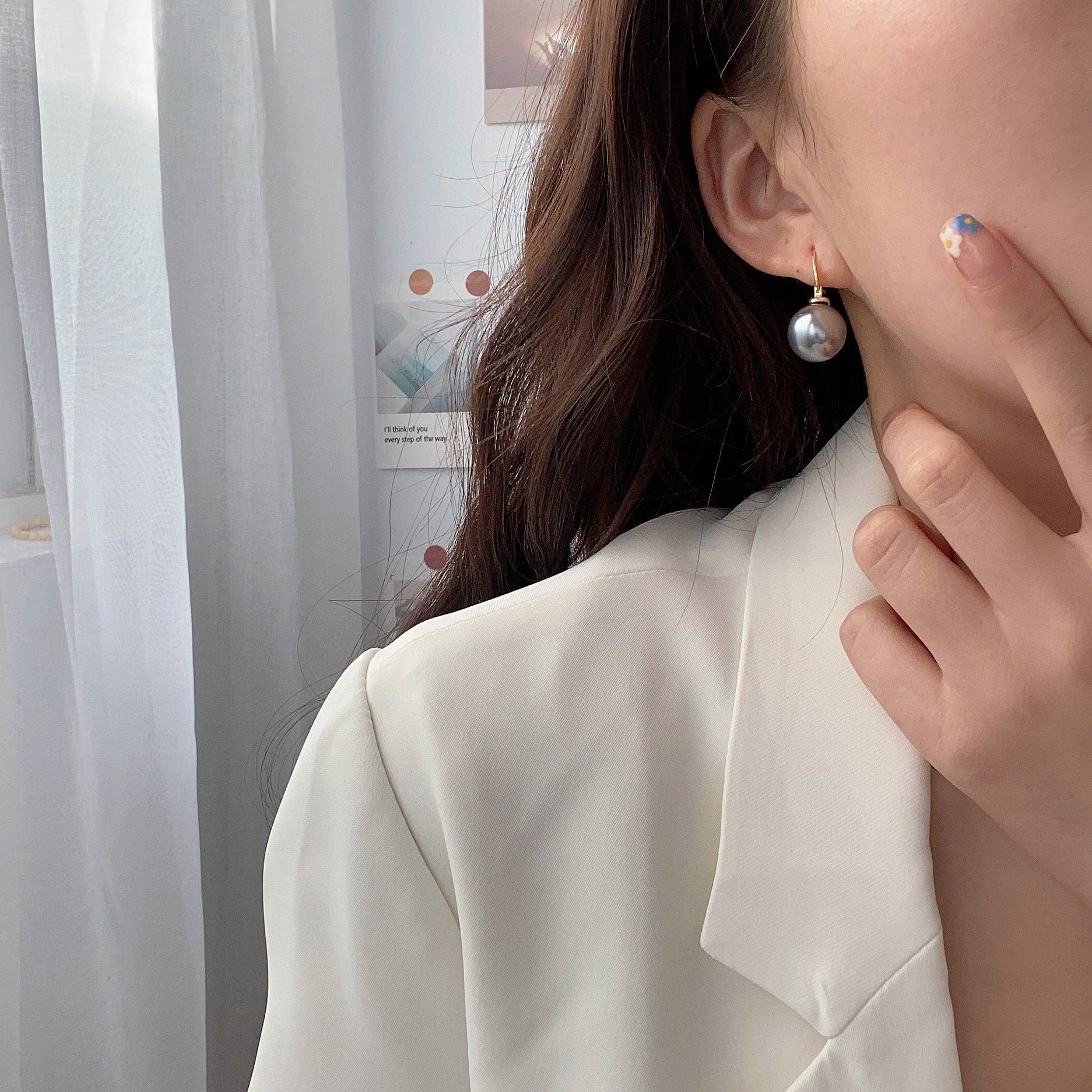 Last day 49% OFF🔥Akoya Pearl Drop Earrings