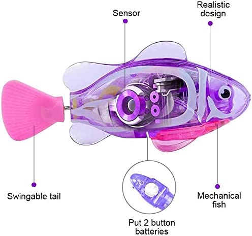 (🎄Early Christmas Sale - 48% OFF)Interactive Robot Fish Toys for Cat/Dog-Buy 10 get 10 Free & Free Shipping