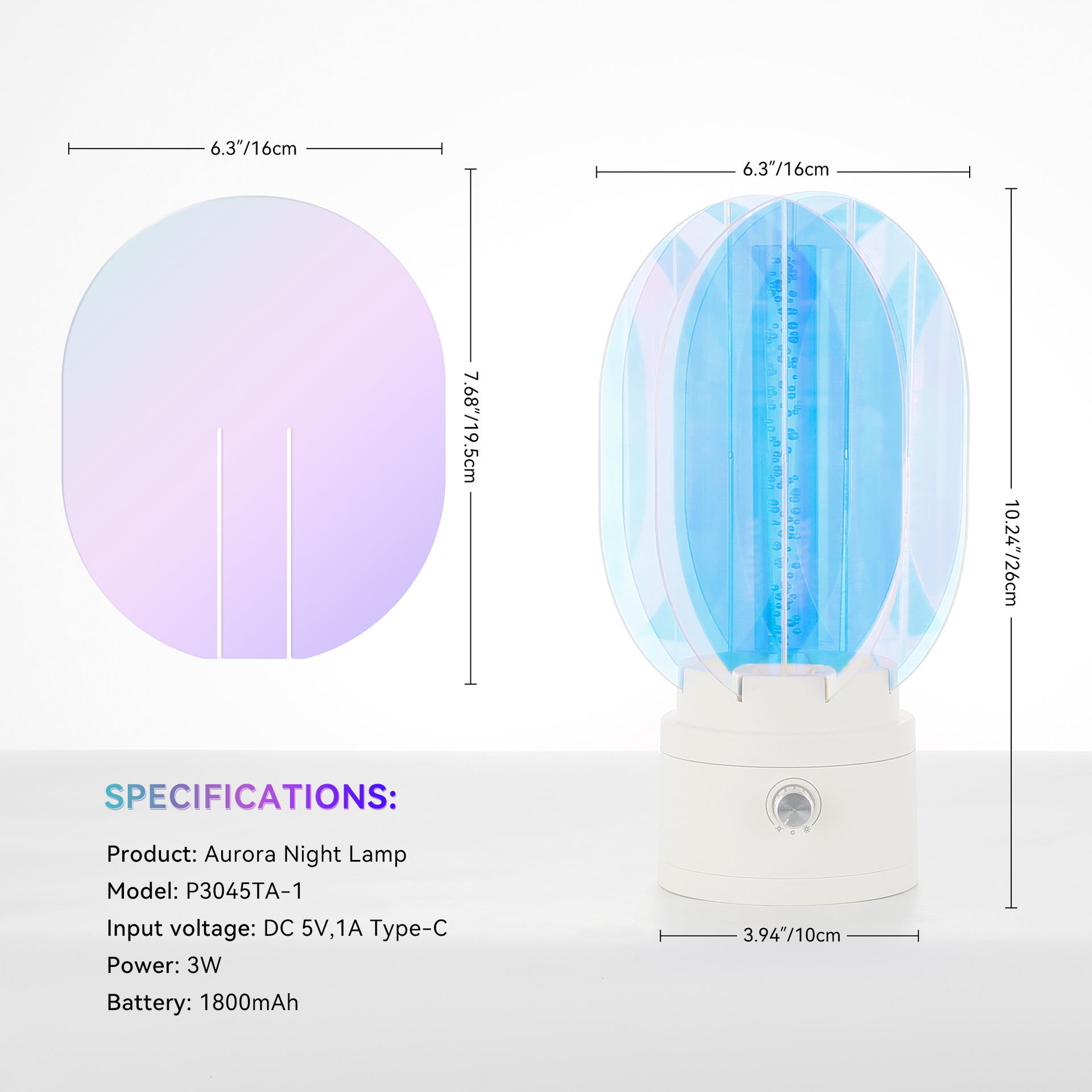 🔥Last Day Promotion 70% OFF🔥3D Rotating Aurora Night Light
