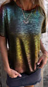Stamping Short-sleeved T-shirt