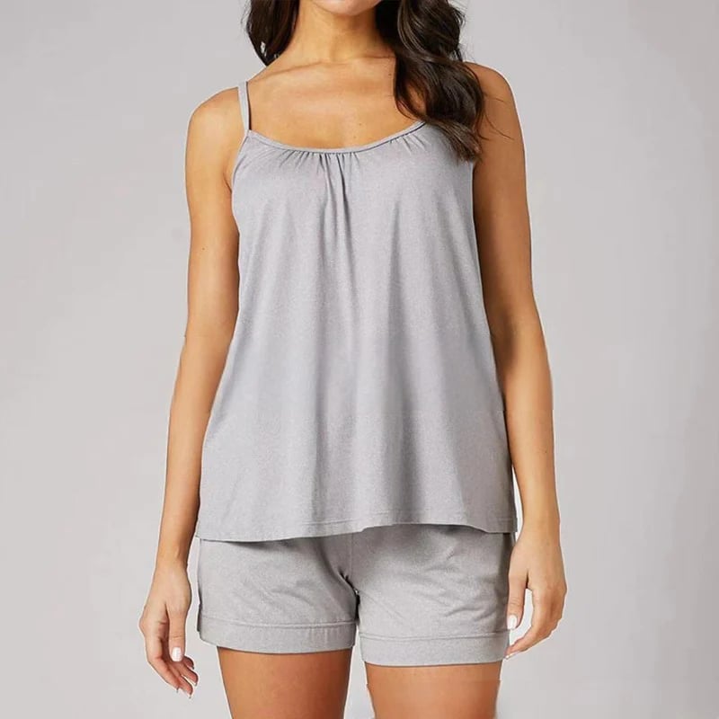 🔥Locker sitzendes Tank-Top mit integriertem BH
