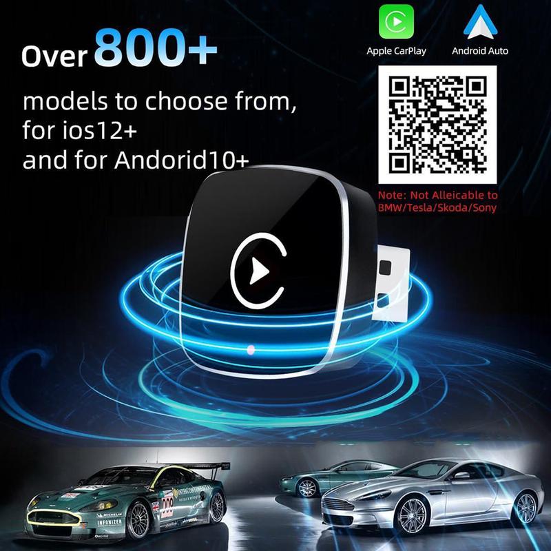🏆Flash Sale⚡ 50K+ SOLD! Wireless carplay Adapter for iPhone/Android