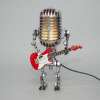 New Year's Sale🔥LAST DAY 70% OFF🎁Vintage Metal Microphone Robot Desk Lamp🎸