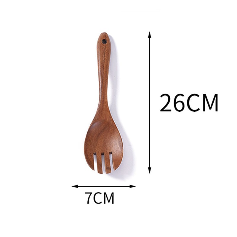 🔥LAST DAY 50% OFF🔥Eco-Friendly Teak Wood Kitchen Spoon Set