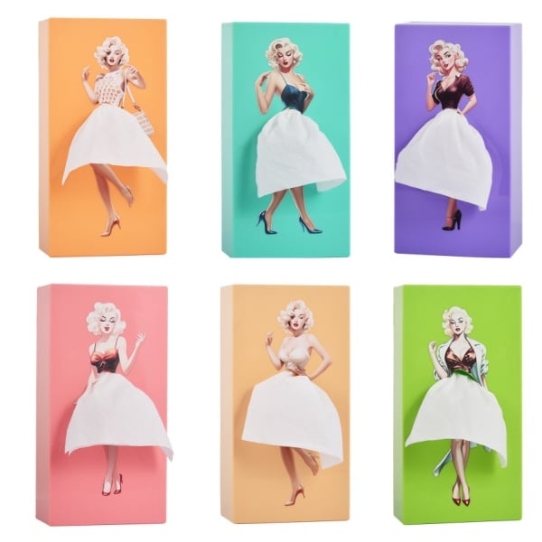 🎁 Flying Skirt Tissue Box