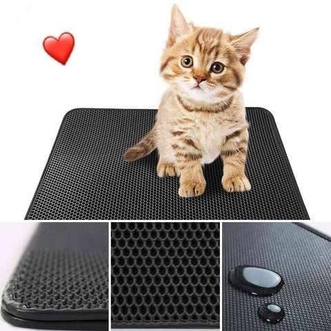 🔥Alfombrilla Antideslizante Para Arena Para Gatos