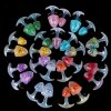 Chestnut Crystal Butter Plugs - 9 Colors