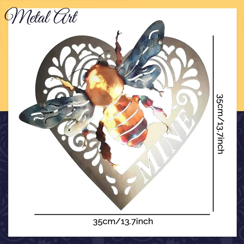 🐝Handmade Keeper of the Bees Metal Art
