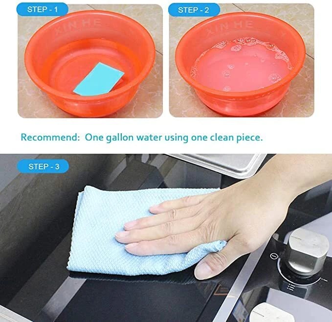 🔥 Last Day 70% OFF🔥Nano-molecule Cleaning & Waxing and Brightening Two-in-one Blue Cleaning Sheet & Buy 6 Get Extra 20% OFF