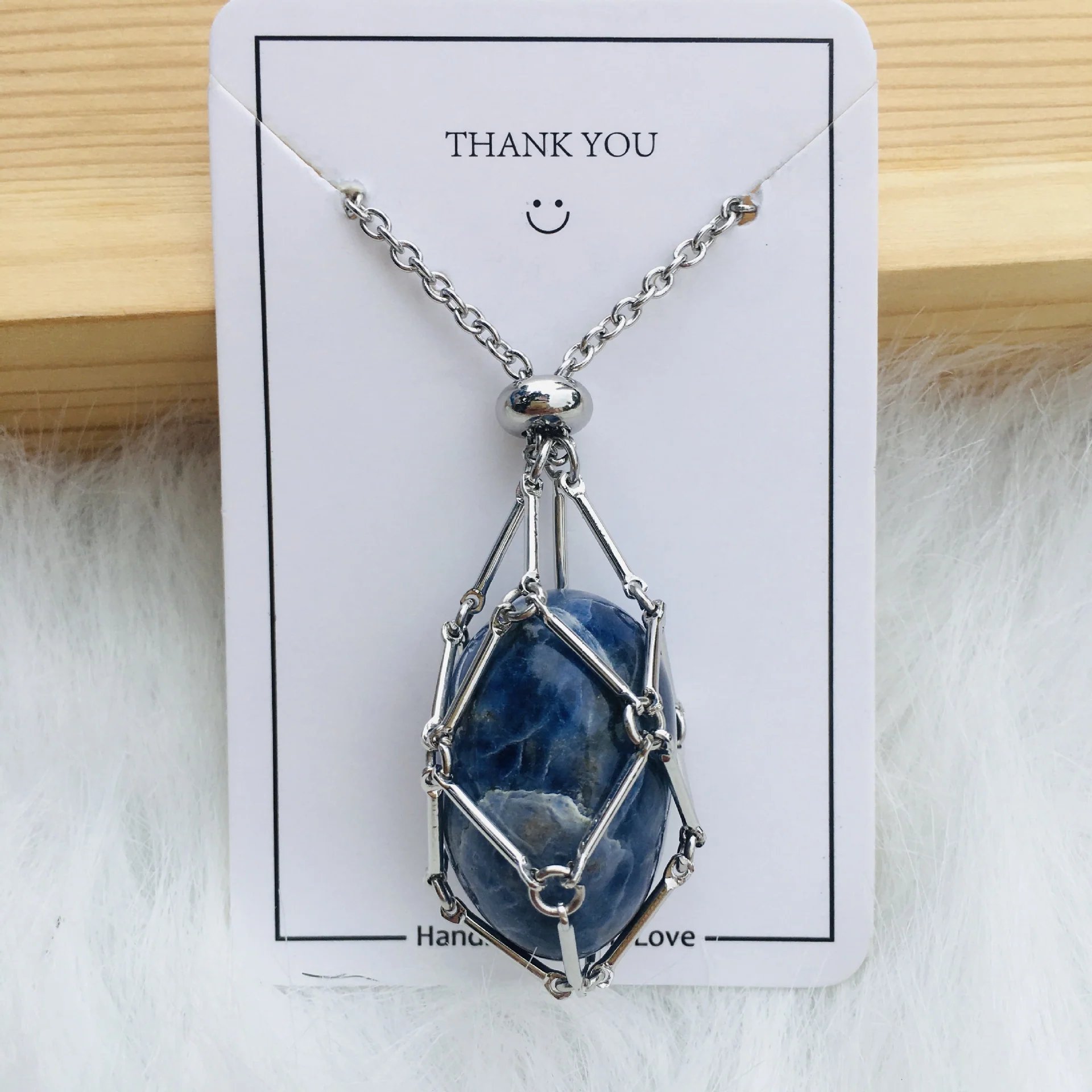 🔥Last Day Promotion 70% OFF-🔥- Crystal Stone Holder Necklace - Free (Crystal) Gift Included🎁