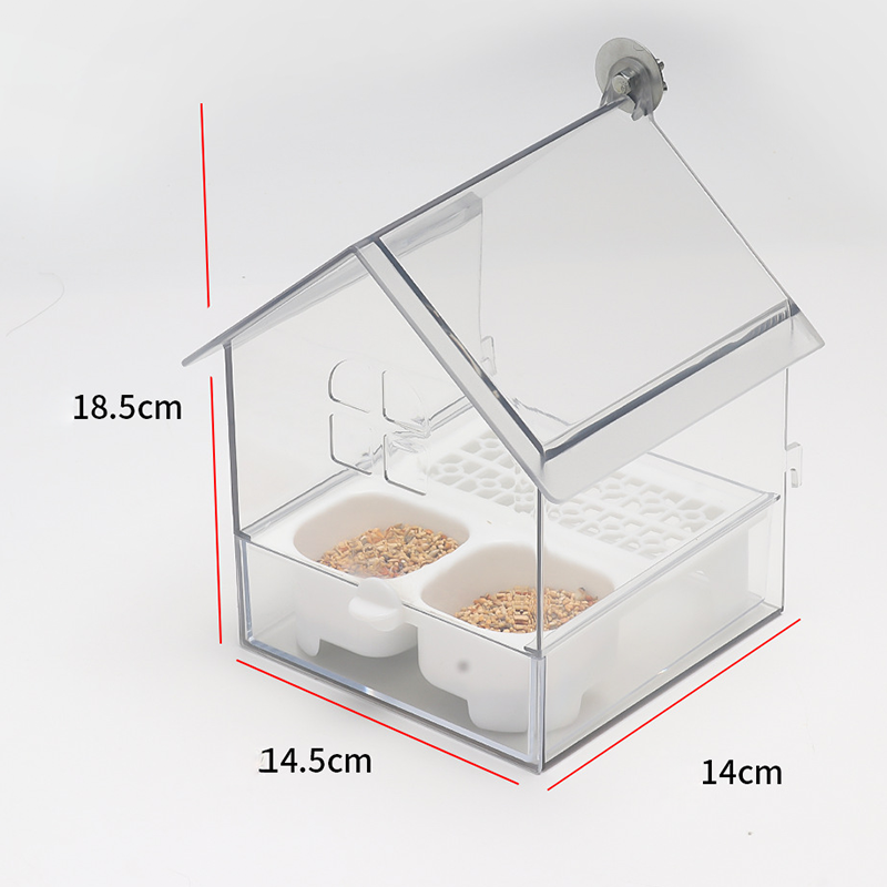🔥Last Day Promotion 70% OFF🔥Pull-Out External Parrot Feeder⚡️Buy 2 Free Shipping