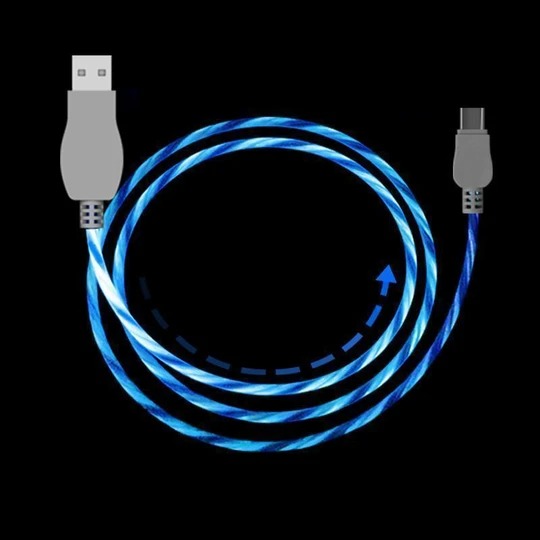 (Christmas Big Sale!- 50% OFF)COOL LED “LIGHT FLOW” CABLE-Buy More Save More