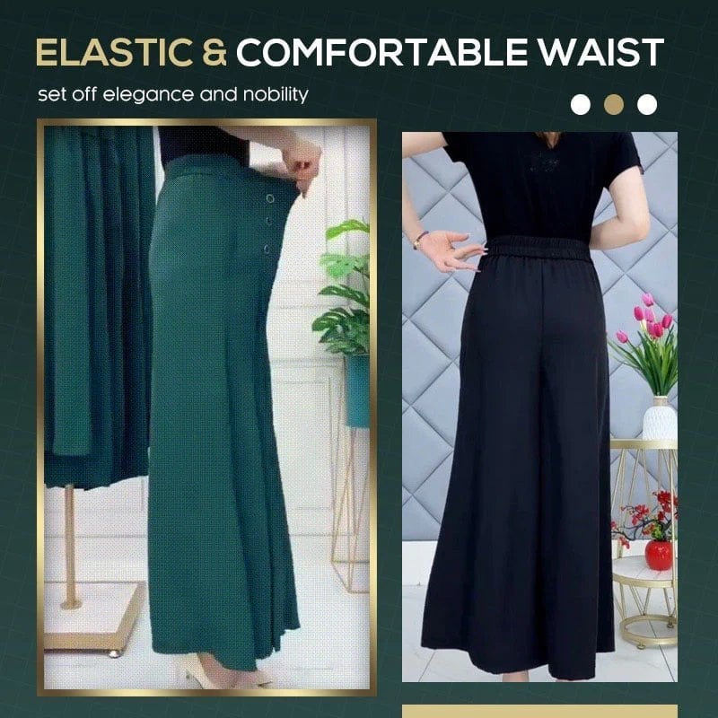 🔥Hot Sale 50% OFF🔥Stylish Pleated Wide-Leg Pants 👉Comfort & Slim