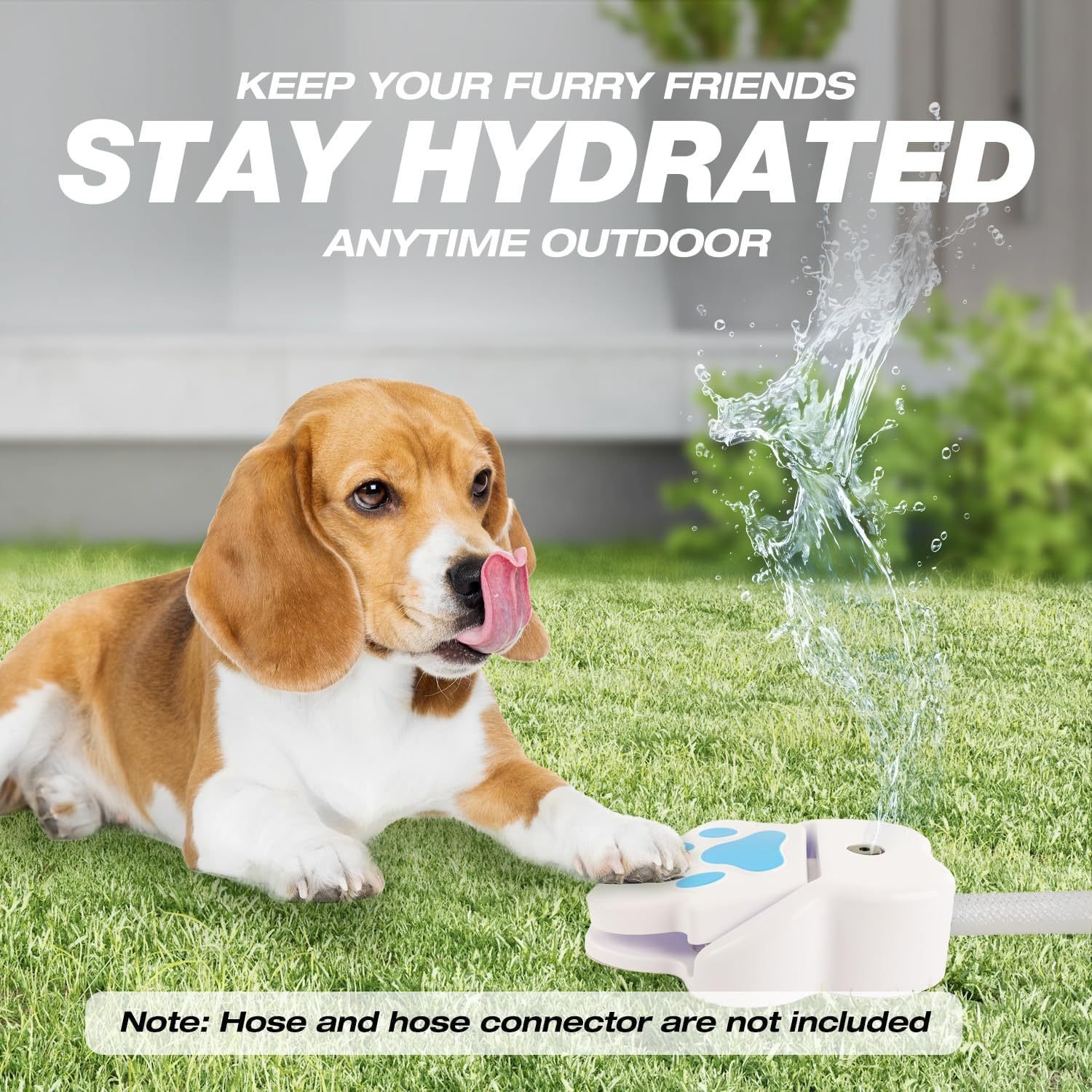 🔥Last Day Promotion 70% OFF🔥Outdoor Dog Water Fountain Step On