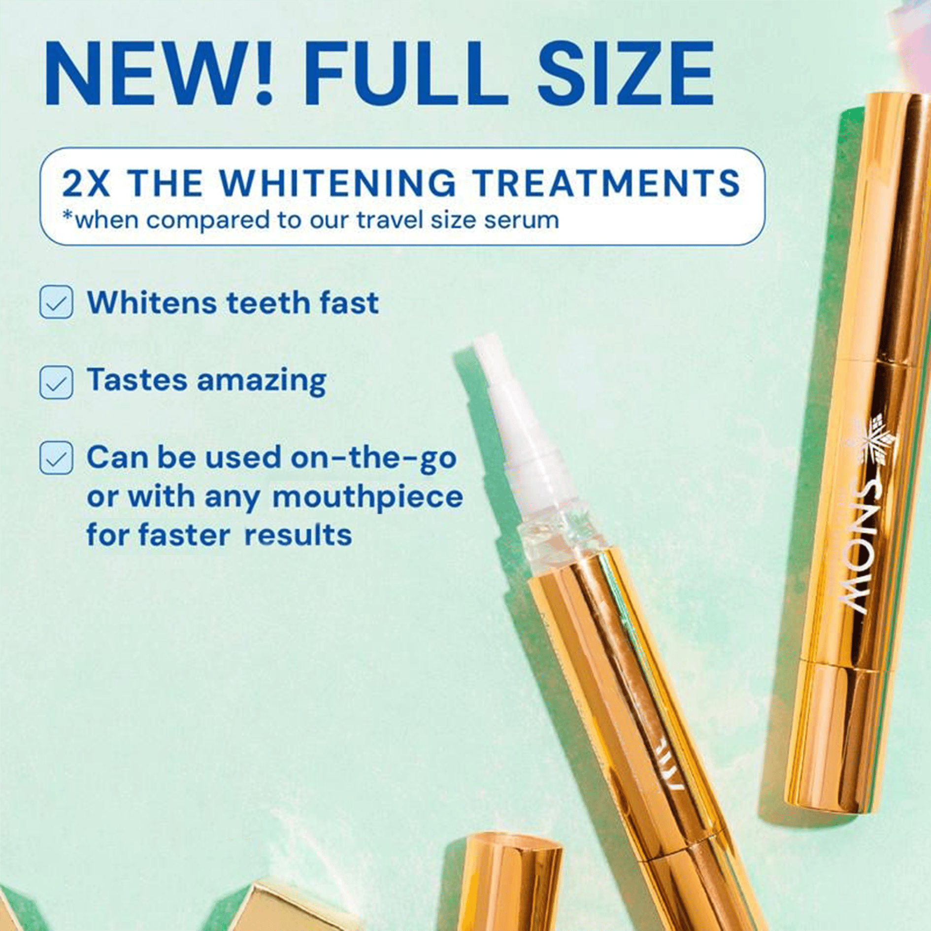 🔥LAST DAY PROMOTION 70% OFF💥Whitening Pen for Stain Removal & Whiter Teeth